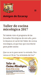 Mobile Screenshot of amigosdeezcaray.com